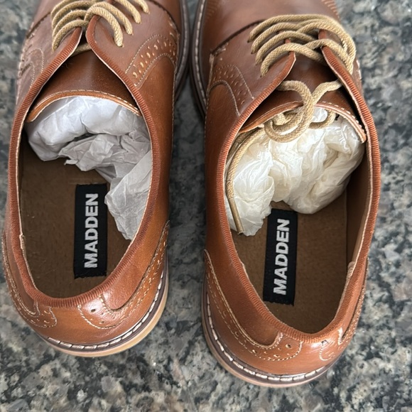 Madden men’s M-alk cognac Oxford  9M New - Picture 7 of 12